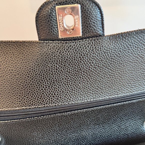 Chanel classic double flap bag SHW caviar - Picture 5 of 16